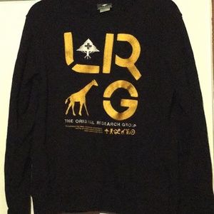 LRG Lifted Research Group sweatshirt embroidered